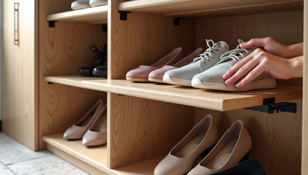 Come fare una scarpiera fai da te progetto facile e creativo 3