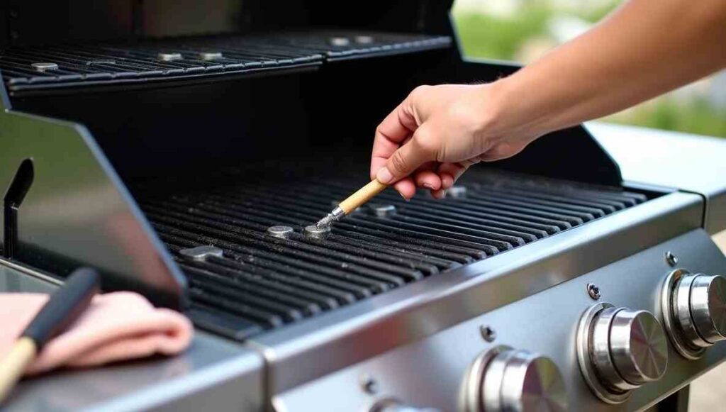 Come pulire barbecue a gas guida semplice e completa 3